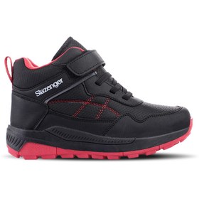 Resim Slazenger KEPHAS Erkek Çocuk Bot Siyah \u002F Kırmızı 