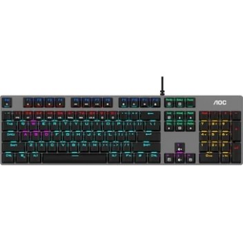 Aoc GK200S38T Türkçe RGB Mekanik Hisli Gaming Q Klavye
