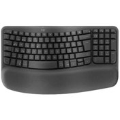 Resim LOGITECH WAVE KEYS KABLOSUZ ERGONOMİK KLAVYE GRİ 920-012311 