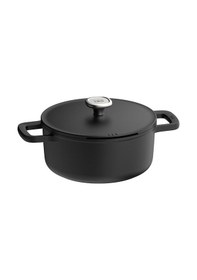 Resim English Home Berghoff Leo Phantom Yapışmaz Kapaklı Tencere 24 Cm - Grafit 