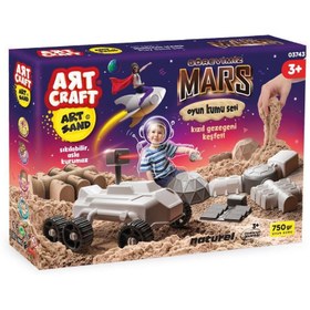 Resim 03743 ARTCRAFT GÖREVİMİZ MARS OYUN KUM SET 750 GR 