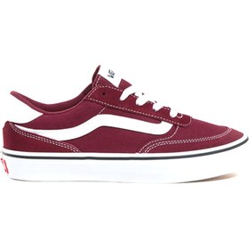 Resim Vans Brooklyn Ls Kadın Bordo Sneaker Ayakkabı VN000D7U4QU1 