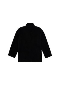 Resim U.S. Polo Assn. Erkek Çocuk Siyah Fermuarlı Polar Sweatshirt 50293545-VR046 