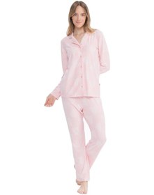 Resim U.S. Polo Assn. Kadın Pembe Boydan Patlı Pijama Takımı-pembe-2xl Çok Renkli 
