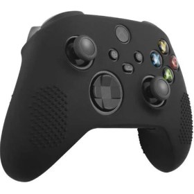 Resim Konsol İstasyonu Xbox Series S-x Silikon Siyah Kol Koruyucu Kılıf Dayanıklı Yedek Parça 