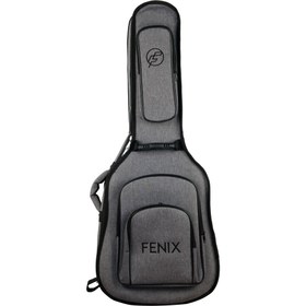 Resim Fenix Lux Klasik Gitar Gigbag (Gri) 