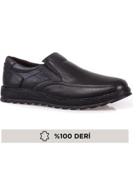 Resim Derimen Deri Erkek Suya Dayanıklı Kışlık Ayakkabı 