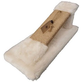 Resim Botar Premium Kedi Tırmalama Rampası - Krem 