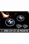 Resim Sm Motors Honda Araçlar Için Pilli Yapıştırmalı Kapı Altı Led Logo 