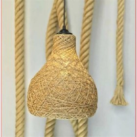 Resim Tek-İş 25x28 cm Jut Sarkıt Huni Avize (529211) 