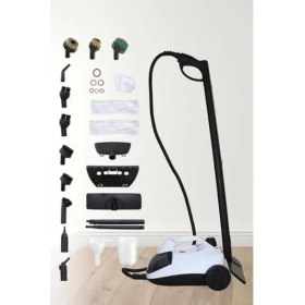 Resim Aesco Buharlı Temizlik Makinesi, Çok Fonksiyonlu, 2000W, 220-240V, Beyaz Renk 