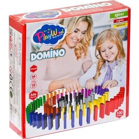 Resim Ony-388 Ahşap Domino Oyunu -onyıl 
