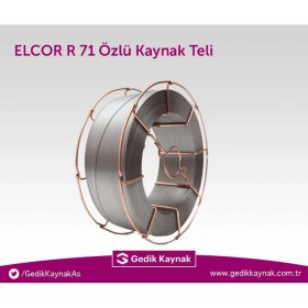 Resim Geka Elcor R 71 Rutil Özlü Gazaltı Kaynak Teli E71T1CJ 1.2 MM 