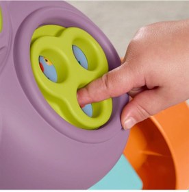 Resim Jgw94 Fisher-price Benimle Öğren Mor Maymun Yürüteç 