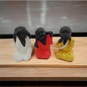 Resim Dekoratif Görmedim, Duymadım, Bilmiyorum Heykelleri 