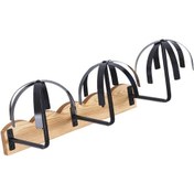 Resim Suntek Her Türlü Peruk İçin Askılı Standı, Ev Salonu Dalga Tahtası 