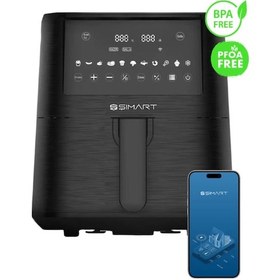Resim Akıllı Airfryer XXL 7.2 L Uzaktan Kontrol 