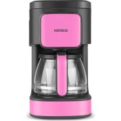 Resim Karaca Just Coffee Aroma 2 In1 Filtre Kahve ve Çay Demleme Makinesi Raspberry Pink 