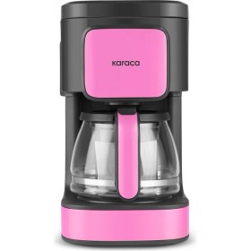 Resim Karaca Just Coffee Aroma 2 In1 Filtre Kahve ve Çay Demleme Makinesi Raspberry Pink 