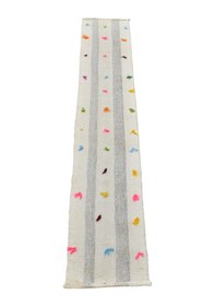 Resim Kilim Antik El Dokuma Pamuklu Mini Yolluk Anadolu Yörük Kilimi 0118 - Yeni - Çok Renkli 