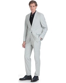Resim Hatemoğlu Gri Comfort Fit Mono Yaka Klasik Takım Elbise 34908 Gri 