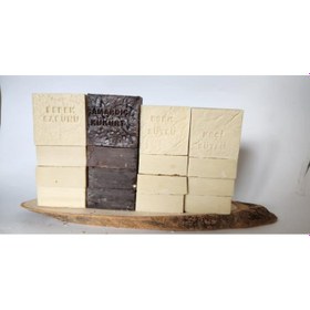 Resim Doğal Üretim Sabunu Karışık (Çam Ardıç Kükürt-Bebek-Eşek Sütlü-Keçi Sütlü) 12'li Set 