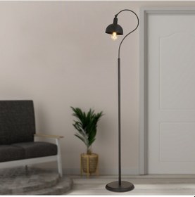 Resim Angora Siyah Dekoratif Tasarım Retro Modern Metal Lambader 