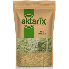 Resim 50 Gr Doğal Toz Yeşil Kil 