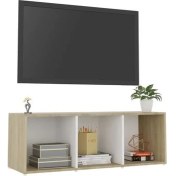 Resim T Designo Tdesıgno Nur Televizyon Sehpası - Ünitesi -Kitaplık-Beyaz 108 cm 3 Raflı 