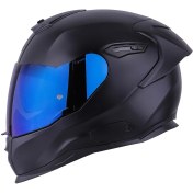 Resim SX.100R Fullblack Mat Siyah Kask 
