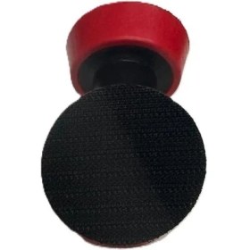 Resim Iron Chemical Mini Polisaj Makina Tabanı 75 mm Cırtlı Profesyonel Detay Pasta Cila Tabanı 
