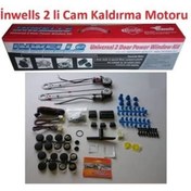 Resim 12v Cam Kaldırma Motoru cam Kaldırma Seti 2 Cam Unıversal N11.535 