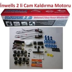 Resim 12v Cam Kaldırma Motoru cam Kaldırma Seti 2 Cam Unıversal N11.535 