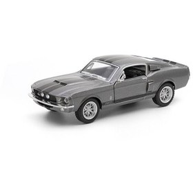 Resim VARDEM OYUNCAK KT5372D GRİ ÇEKBIRAK 1967 SHELBY GT500 GRİ 