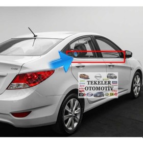 Resim Accent Blue Cam Sıyırıcı Çıta Cam Fitil Ön Sağ Tekeler 