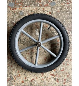 Resim Skygo Seyyar Tezgah / Araba Tekerleği 40 cm - Borulu Jant (Jant Boyu:30 cm) 