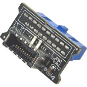 Resim Perfect Bilgisayar Anakart USB 3.0 Ön 19PIN - 3.1 Tip-C Adaptörü Kolay Kurulum (Yurt Dışından) 