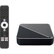 Resim Homatics Box R 4K Plus Lisanslı Android TV Box 4 GB RAM 32 GB Depolama (Siyah) 