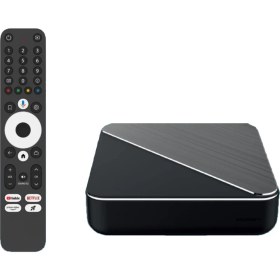 Resim Homatics Box R 4K Plus Lisanslı Android TV Box 4 GB RAM 32 GB Depolama (Siyah) 