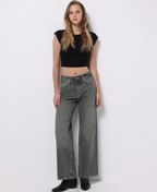 Resim Regular Fit Kadın İndigo Jean Pantolon Colin's