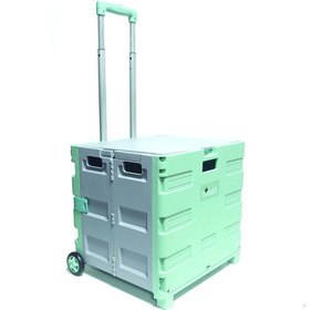 Resim BALATLI Katlanabilir Yükseklik Ayarlı Market Taşıma Arabası 