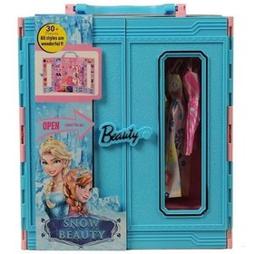 Resim Frozen Elsa Anna Karlar Ülkesi Bebek Takı Gardrop Seti 30 Parça G 