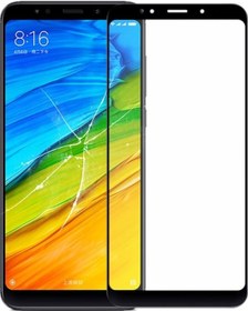Resim Xiaomi Redmi Note 5 Uyumlu Oca Optik Şeffaf Yapışkanlı Ön Ekran Dış Cam Lens 