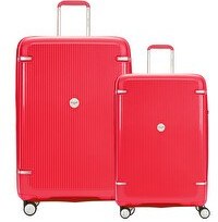 Resim Pierre Cardin 04PC7070 Polipropilen Büyük Boy - Orta Boy Kırmızı 2'li Valiz Seti 