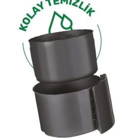 Resim Özbience 5,5 Lt Fastfryer, Siyah Rose, Pratik ve Hızlı Pişirme Teknolojisi 