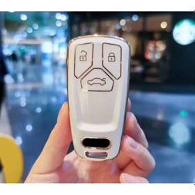 Resim AUDİ Uyumlu A5 A6 Q7 S4 S5 S7 A4 B9 4M 8W Q5 TT RS ANAHTAR KORUMA KILIF 