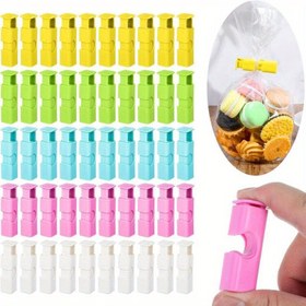 Resim 2/5/10/20/40 Paket Sık & Kilitle Ekmek Torba Klipsleri - Hava Geçirmez Mühür ile Dayanıklı Plastik Gıda Saklama Klipsleri, Canlı Renkler Atıştırmalıklar için, Tazelik Koruma, Gıda ve Atıştırmalık Organizasyonu, Çok Yönlü Klip Tasarımı, Mutfak Düzeni, Yoğun Aileler İçin 