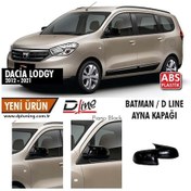 Resim Dacia Lodgy Batman Yarasa Ayna Kapağı Piano Black / 2012 - 2021 