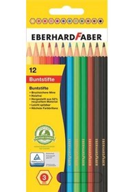 Resim Eberhard Faber Kuru Boya Kalem Seti 12'Li 3 MM 514812 