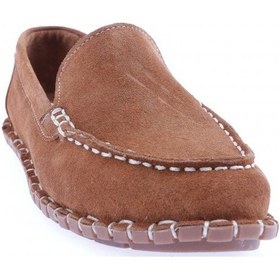 Resim Dgn 603-23y Kadin Dikiş Detayli Loafer Ayakkabi 603-2109-R1783 Taba 